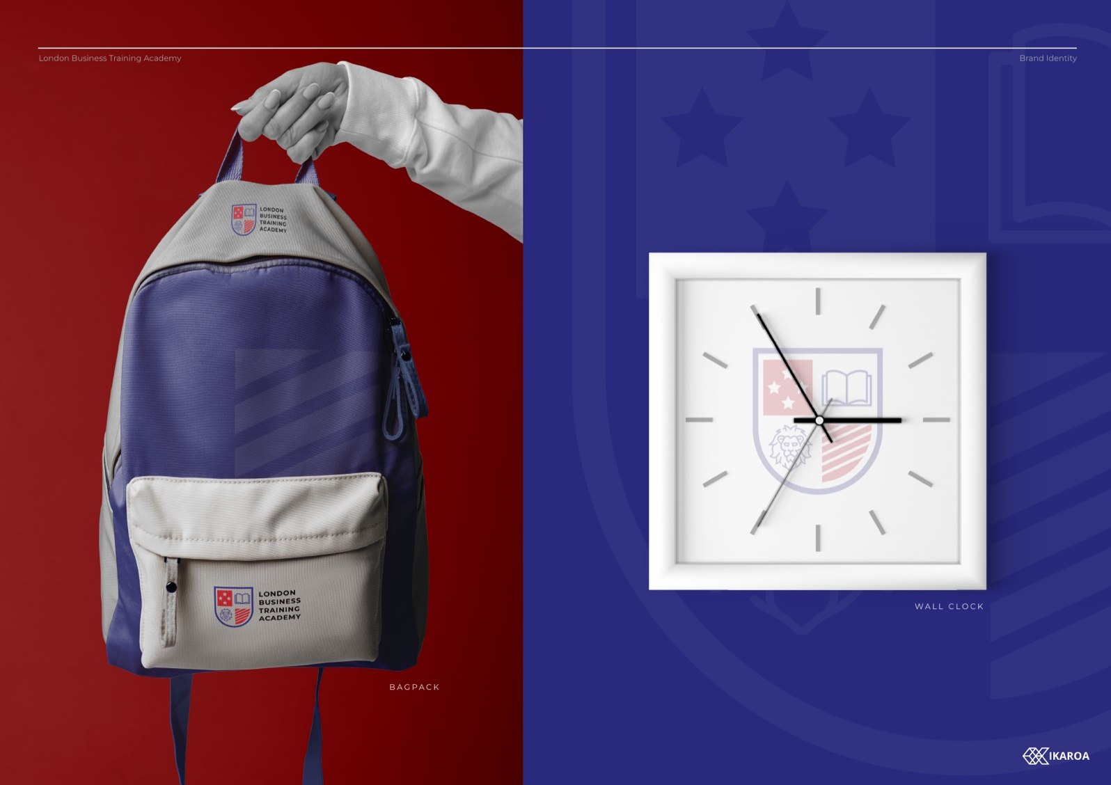 London Business Training Academy Campus backpack