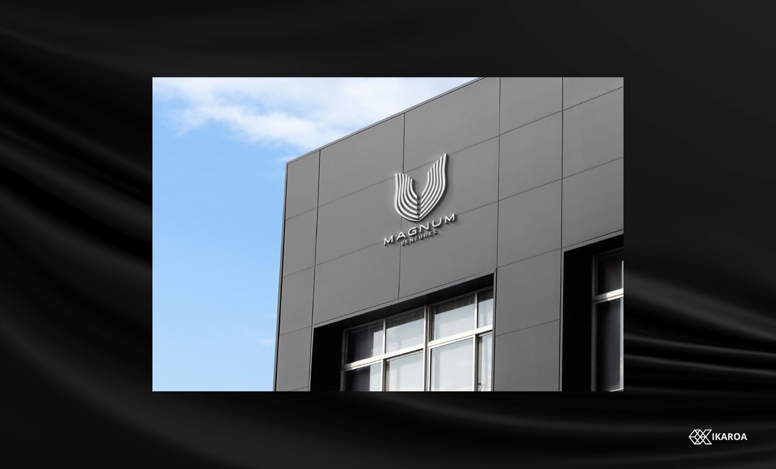 Magnum Ventures Monogram on the facade