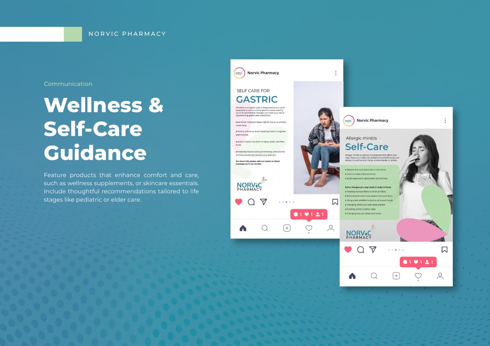 Norvic Pharmacy social design